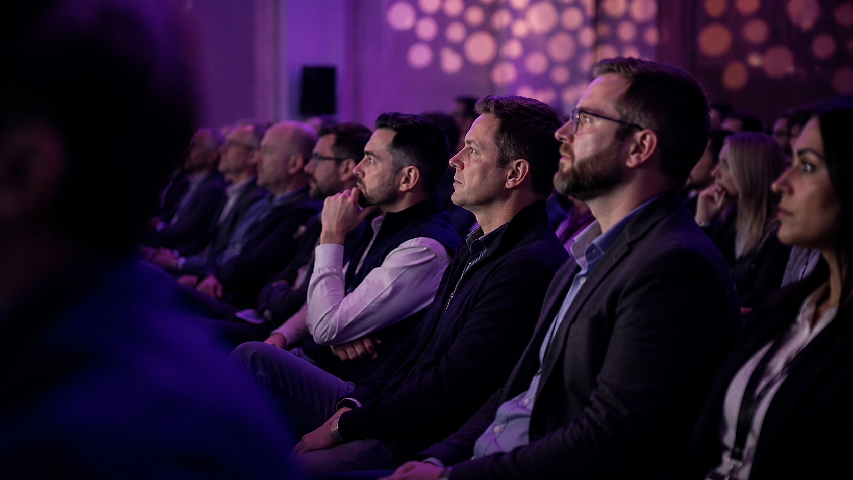 Audience at the Inovara brand launch event in Brighton
